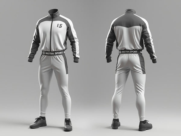 Men Track Suits  Black and White