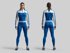 Women Track Suits Sky Blue and White