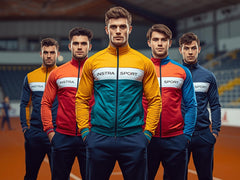 Men Track Suits  Blue and White